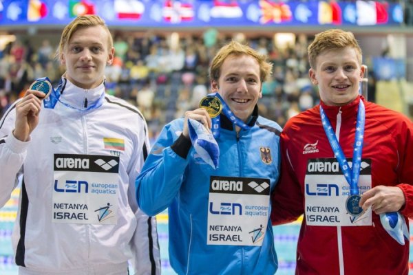 Andrzej Waszkewicz | European SC Swimming Championships, Netanya 2015 100 breaststroke men, Netanya 2015