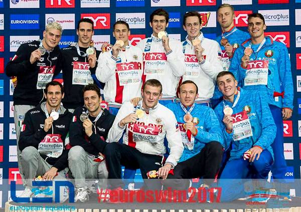 2017 European Short Course Championships: winners, medalists and results 2017 European Short Course Swimming Championships, winners, medalists, championship results, EMG, Swim.by