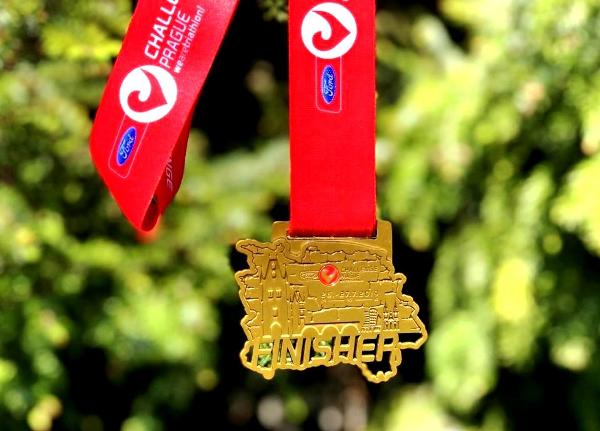 2019 FORD CHALLENGE PRAGUE Triathlon, Challenge Prague Triathlon Medal, www.swim.by, Challenge Prague Medal, CHALLENGE PRAGUE Triathlon, Swim.by