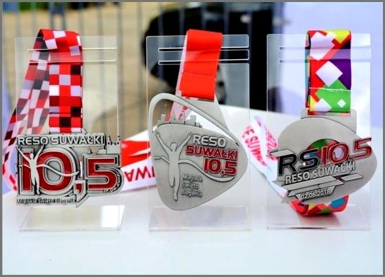 2019 RESO Suwałki 10,5: official medals 2019 RESO Suwałki Run 10.5, www.running.by, 2019 RESO Suwałki 10,5 Medals