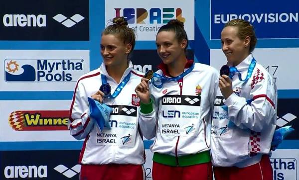 Andrzej Waszkewicz | European SC Swimming Championships, Netanya 2015 50 backstroke woman, Netanya 2015