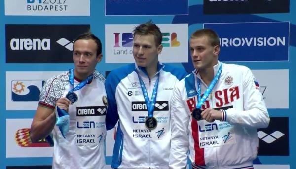 Andrzej Waszkewicz | European SC Swimming Championships, Netanya 2015 50 butterfly men, Netanya