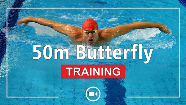 50m Butterfly Swimming after Gym Training, Andrzej Waszkewicz Masters Swimming, Andrzej Waszkiewicz Butterfly Swimming, Andrzej Waszkewicz Training, 50m Butterfly Swim, Andrzej Waszkewicz swimming