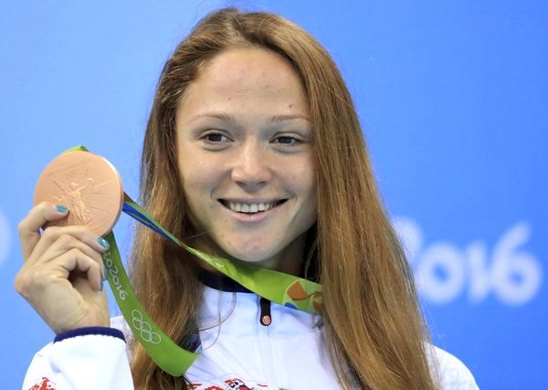 Swim.by | Александра Герасименя бронзовая медалистка Олимпиады 2016 Aleksandra Herasimenia, Александра Герасименя, бронзовая медаль, плавание, плавание Беларуси, Олимпиада 2016, Swim.by