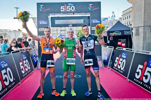 Александр Василевич побеждает на турнире Enea 5150 Warsaw Triathlon 2017 Александр Василевич, триатлон, Aliaksandr Vasilevich, Enea 5150 Warsaw Triathlon 2017