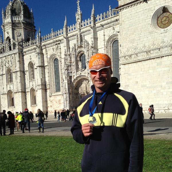 Andrzej Waszkewicz | Discoveries Half Marathon Lisbon Andrzej Waszkewicz bieg, бег, running полумарафон в Лиссабон, Португалия