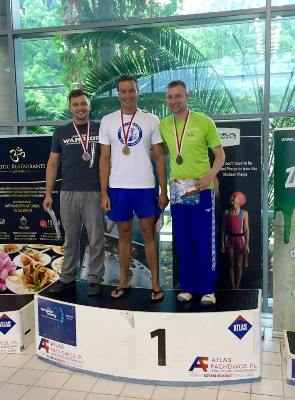 Andrzej Waszkewicz | Polish swimming masters championships, Szczecin-2015 Andrzej Waszkewicz, Poland, winner