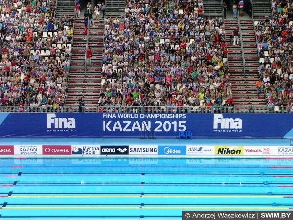 Andrzej Waszkewicz | World swimming championships, Kazan 2015 Андрей Вашкевич, лучший спортивный блоггер, плавание
