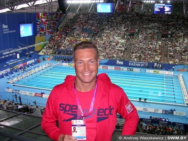 Andrzej Waszkewicz | World swimming championships, Kazan 2015 Andrzej Waszkewicz, World swimming championships, Kazan 2015