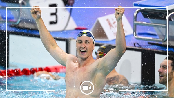 Cameron McEvoy 50m Freestyle World Record, Cameron McEvoy swimming, Cameron McEvoy 50 free video, Cameron McEvoy World Record video, Andrzej Waszkewicz swimming