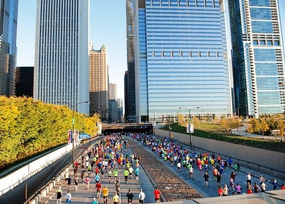Chicago Marathon 2017 Chicago Marathon 2017, бизнес на марафоне, бизнес на спорте, спортивный проект, успешный спорт проект, EMG