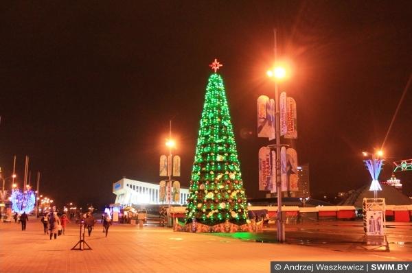 Andrzej Waszkewicz | New Year & Christmas in Belarus Christmas tree and New Year in Minsk, Новогодняя ёлка в Минске
