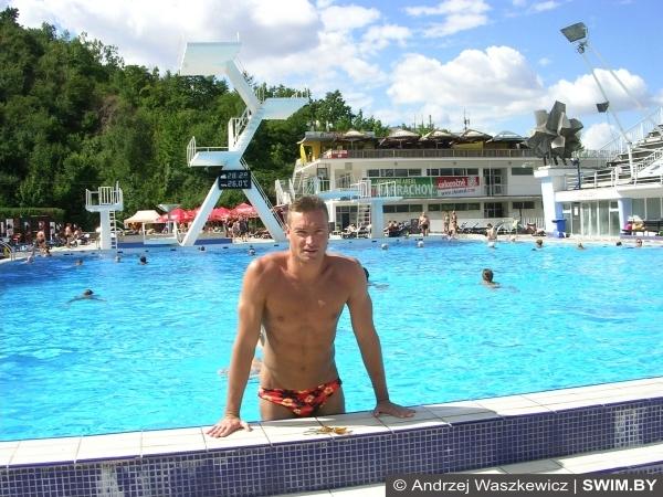 Andrzej Waszkewicz | Prague swimming camp 2015 Чешский рай, бассейн Прага, блог Swim.by