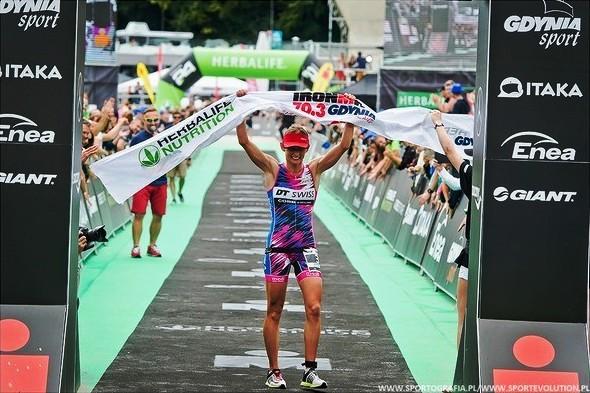 Diana Riesler Diana Riesler, triathlon, Ironman 70.3 Gdynia 2016