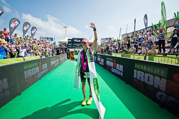 Diana Riesler Diana Riesler, Ironman triathlon Gdynia, Ironman триатлон
