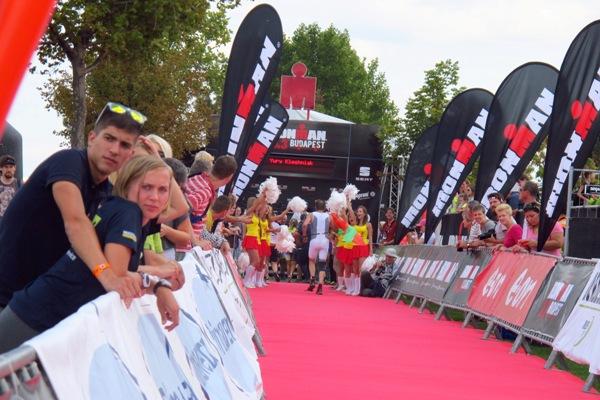 Andrzej Waszkewicz | Budapest triathlon Финиш
