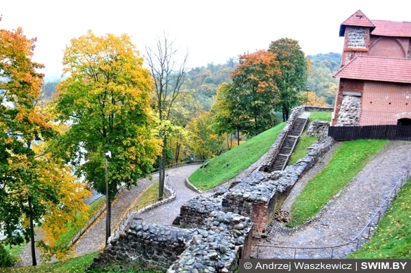 Andrzej Waszkewicz | Autumn in Vilnius Замок Гедиминаса, Вильнюс, Gediminas castle
