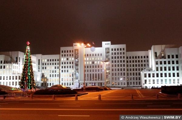 Andrzej Waszkewicz | New Year & Christmas in Belarus Government of Belarus on Independence Square, Правительство Беларуси площадь Независимости