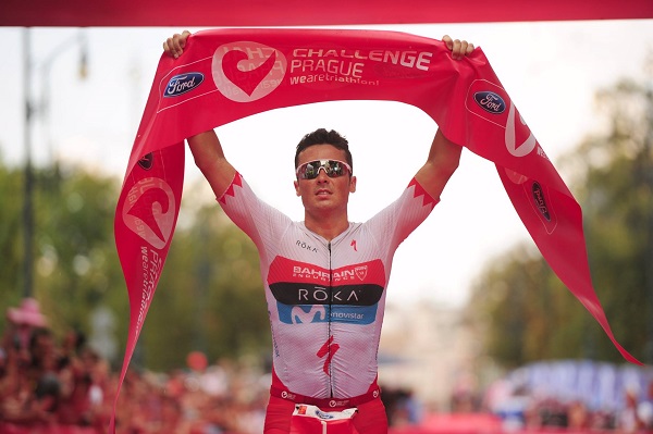 FORD Challenge Prague Triathlon 2018 Javier Gomez, Katrien Verstuyft, Challenge Prague Triathlon 2018, www.swim.by, Challenge Triathlon, Challenge Prague, Swim.by