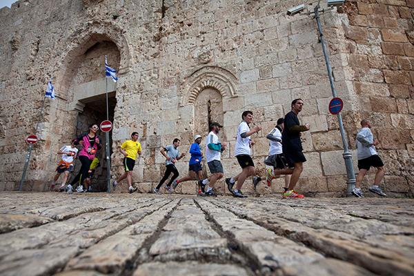 Andrzej Waszkewicz | Jerusalem Marathon 2016 Jerusalem Marathon 2016, беговой марафон в Иерусалиме