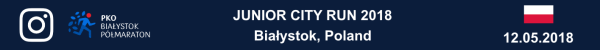 Junior City Run 2018 Junior City Run 2018, Poland Running Foto