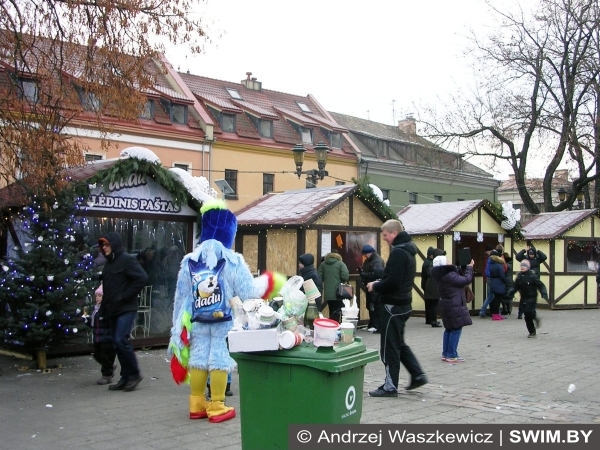 Andrzej Waszkewicz | Christmas and New Year in Lithuania Каунас мусор грязный город