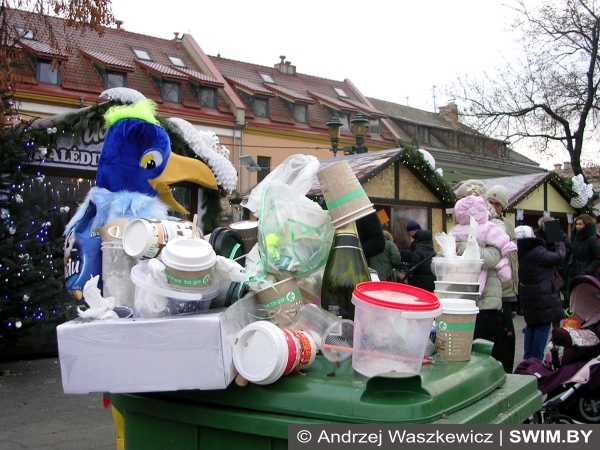 Andrzej Waszkewicz | Christmas and New Year in Lithuania Каунас мусор грязный город