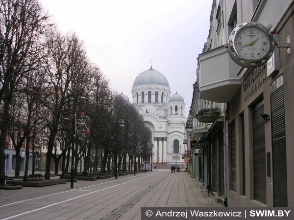 Andrzej Waszkewicz | Christmas and New Year in Lithuania Лайсвес аллея Каунас