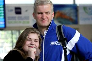Andrzej Waszkewicz | Polish swimming masters championships, Szczecin-2015 Linas Kersevicius, Lithuania