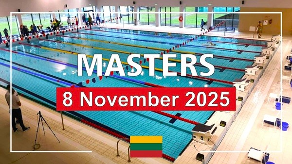 Lithuanian Masters Swimming Championships 2025, Masters Swimming Lithuania, Andrzej Waszkewicz Masters Swimming, Lithuanian Masters Open 2025, Swimming competition in Lithuania