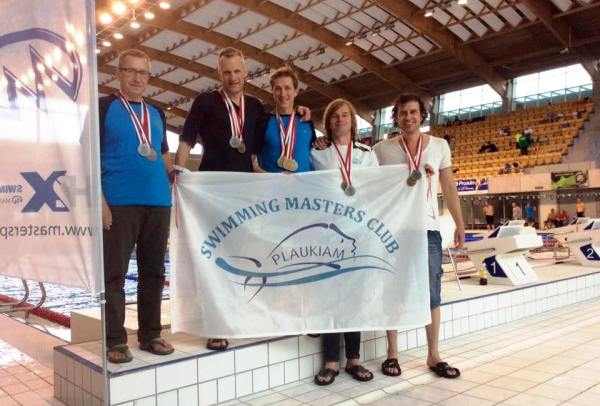 Andrzej Waszkewicz | Polish swimming masters championships, Szczecin-2015 Lithuanian swimming team