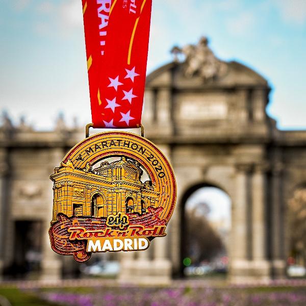 Madrid Marathon Medal 2020, Rock Roll n ’Roll Madrid Marathon 2020, www.swim.by, Madrid Half Marathon Medal 2020, Madrid Marathon Medals, Swim.by