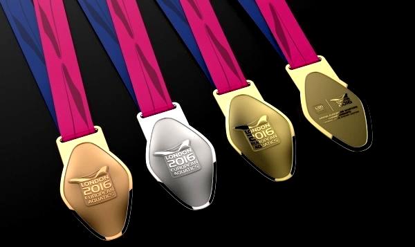 Andrzej Waszkewicz | Дизайн медалей Чемпионата Европы по водным видам спорта 2016 Дизайн медалей, Чемпионат Европы по плаванию 2016