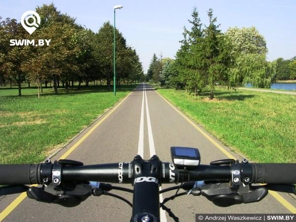 Minsk bicycle path, Belarus Minsk bicycle path route, велодорожка Минска