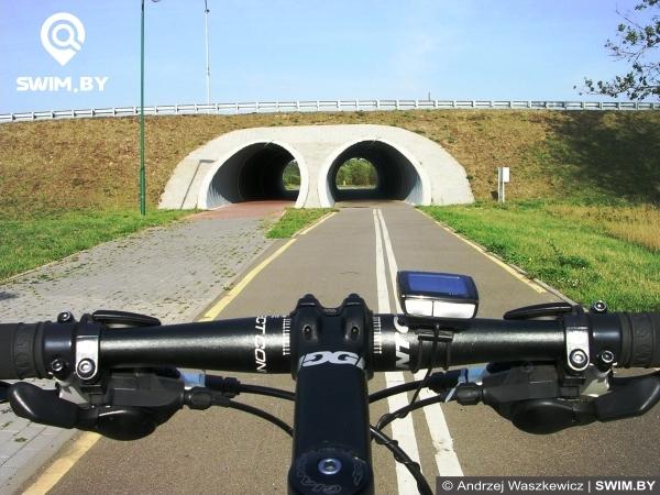 Minsk bicycle path, Belarus Minsk bike path, biking, Минская велодорожка, Беларусь