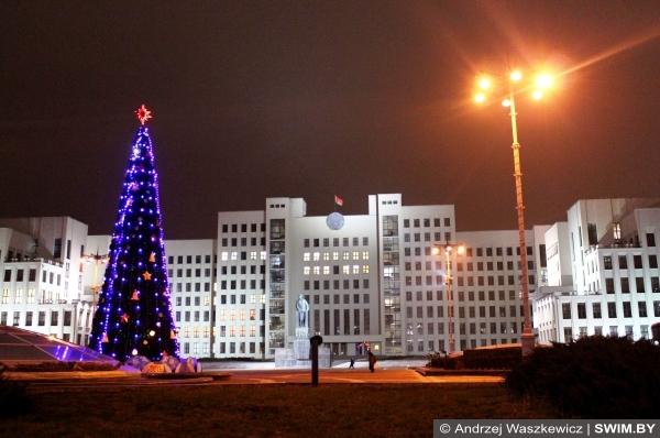 Andrzej Waszkewicz | New Year & Christmas in Belarus Minsk Christmas tree, Рождественская ёлка Минска