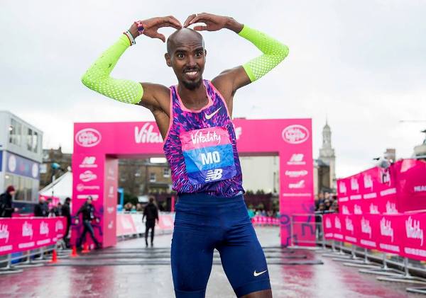 Mo Farah won The Big Half 2018 Mo Farah, The Big Half, Big Half London, London Marathon 2018, London Half Marathon, Swim.by