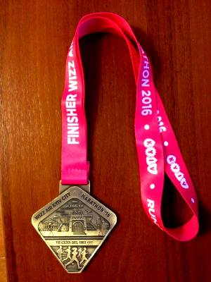 Медаль финишёра Kyiv Marathon 2016 Odyssey Delyanov, Kyiv Marathon 2016