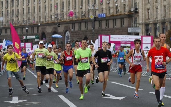 Kyiv Marathon 2016 Odyssey Delyanov, Киев Марафон 2016