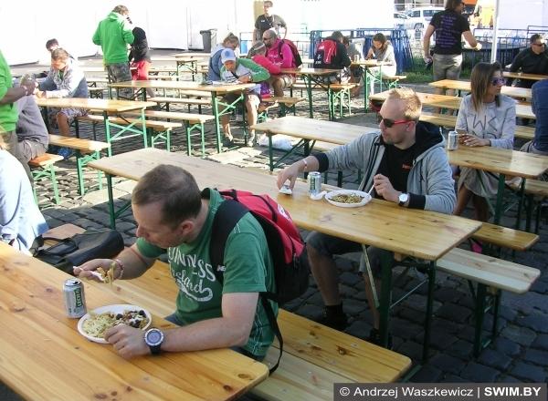 Andrzej Waszkewicz | Pasta Party перед 5150 Warsaw Triathlon Pasta Party перед 5150 Warsaw Triathlon, паста-пати перед стартом