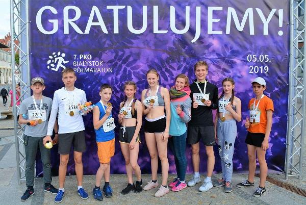 Junior City Run 2019 in Białystok Photos Junior City Run, PKO Białystok Półmaraton 2019, Полумарафон в Белостоке Фото, www.swim.by, Junior City Run 2019 in Białystok, Andrzej Waszkewicz, Swim.by