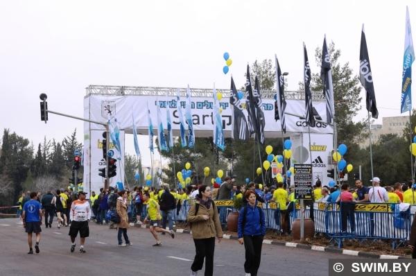 Andrzej Waszkewicz | Jerusalem Marathon Питание на дистанции, марафон