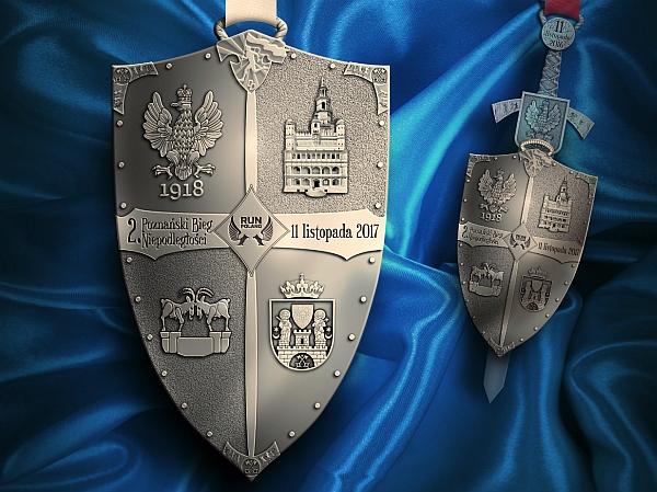 Poznański Bieg Niepodległości – Poznan Independence Run Poland Running, Poznański Bieg Niepodległości, Polish Running Medals, 2017 Road Races, 5 km, 10 km, Half Marathon, Marathon Running, Poland Running Calendar, Swim.by