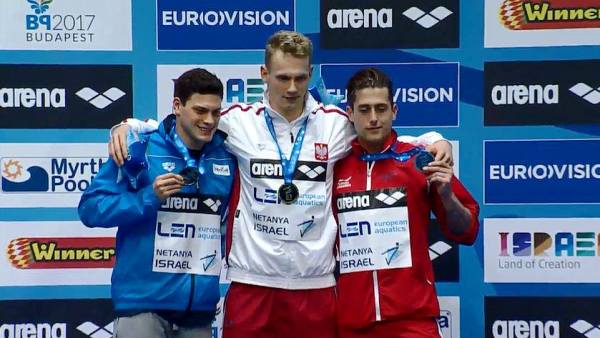 Andrzej Waszkewicz | European SC Swimming Championships, Netanya 2015 Polish swimmers, Netanya 2015