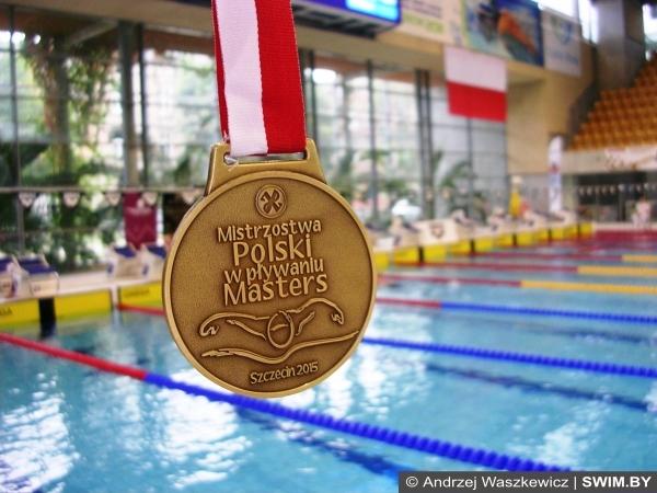 Andrzej Waszkewicz | Polish swimming masters championships, Szczecin-2015 Polish swimming masters championships, Szczecin, gold medal