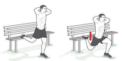 Andrzej Waszkewicz | Круговая тренировка в парке Приседания на одной ноге, тренировки, Swim.by