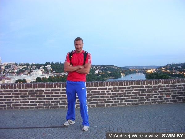 Andrzej Waszkewicz | Prague swimming camp 2015 Прогулка, свежий воздух перед сном