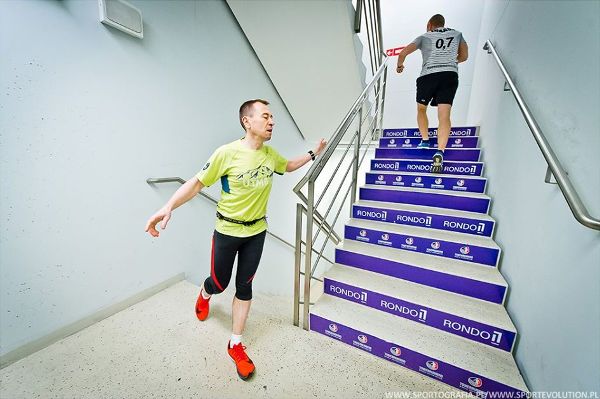 Rondo 1 Run Up 2018 Rondo 1 Run Up 2018, Poland Running, Bieg Na Szczyt Rondo 1, www.swim.by, Bieg Na Szczyt, stair climbing, Swim.by
