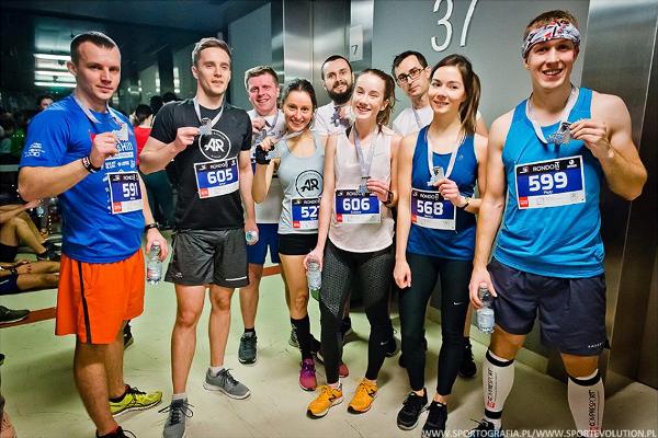 Rondo 1 Run Up 2018 Rondo 1 Run Up 2018, Poland Running, Bieg Na Szczyt Rondo 1, www.swim.by, Bieg Na Szczyt, stair climbing, Swim.by