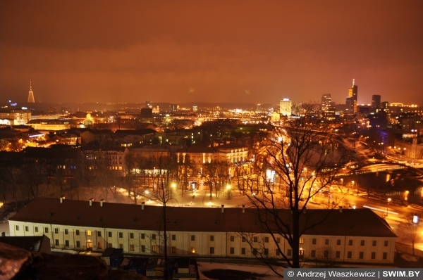 Andrzej Waszkewicz | Christmas and New Year in Lithuania Новый год в Вильнюсе, Новый год в Литве, Рождество в Вильнюсе, Андрей Вашкевич плавание